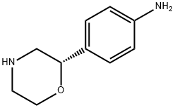 4-((S)-morpholin-2-yl)benzenamine Struktur