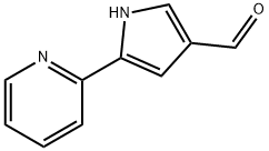 5-(2-fluoropyridin-3-yl)-1H-pyrrole-3-carbaldehyde Struktur