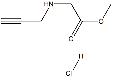 R-2-Propynylglycine methyl ester hydrochloride Struktur