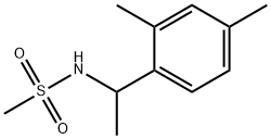 N-[1-(2,4-dimethylphenyl)ethyl]methanesulfonamide Struktur