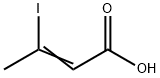 3-IODO-2-BUTENOIC ACID Struktur