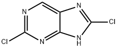 2,8-Dichloro-9H-purine Struktur