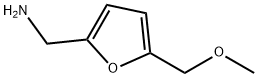 [5-(methoxymethyl)-2-furyl]methanamine Struktur