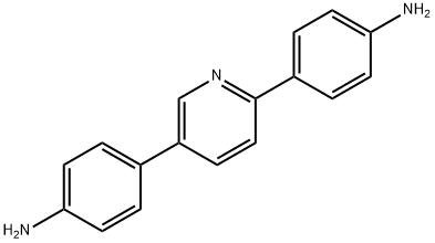 2,5-Bis-(4-aminophenyl)pyridine Struktur