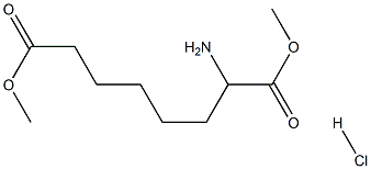 RS-2-Aminosuberic acid dimethyl ester hydrochloride Struktur