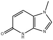 1,4-Dihydro-1-methyl-5H-imidazo[4,5-b]pyridin-5-one Struktur