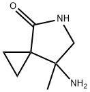 7-AMINO-7-METHYL-5-AZASPIRO[2.4]HEPTAN-4-ONE HCL Struktur