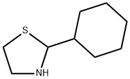 2-cyclohexyl-1,3-thiazolidine Struktur