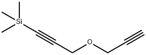 Silane, trimethyl[3-(2-propynyloxy)-1-propynyl]- Struktur