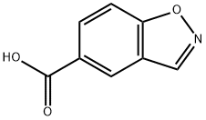 1,2-Benzisoxazole-5-carboxylic Acid Struktur