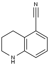 1,2,3,4-tetrahydroquinoline-5-carbonitrile Struktur