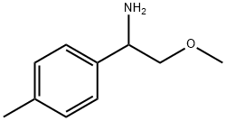 2-METHOXY-1-(4-METHYLPHENYL)ETHAN-1-AMINE Struktur