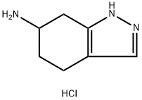 4,5,6,7-tetrahydro-2H-indazol-6-amine hydrochloride Struktur