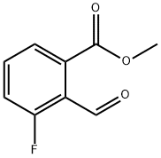 methyl 3-fluoro-2-formylbenzoate Struktur