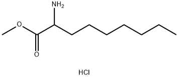 2-amino-Nonanoic acid methyl ester hydrochloride Struktur