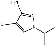 4-chloro-1-isopropyl-1H-pyrazol-3-amine Struktur