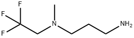 N-methyl-N-(2,2,2-trifluoroethyl)propane-1,3-diamine Struktur