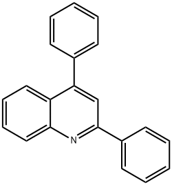 Quinoline, 2,4-diphenyl- Struktur