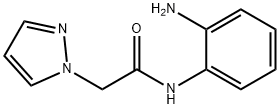 N-(2-Amino-phenyl)-2-pyrazol-1-yl-acetamide Struktur