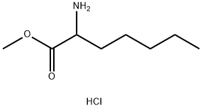 RS-2-amino-Heptanoic acid methyl ester hydrochloride Struktur