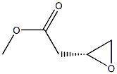 Oxiraneacetic acid, methyl ester, (R)- Struktur