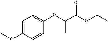 ETHYL 2-(4-METHOXYPHENOXY)PROPANOATE Struktur