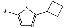 2-Cyclobutylthiazol-5-amine Struktur