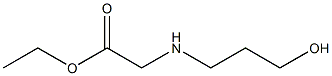 Glycine, N-(3-hydroxypropyl)-, ethyl ester Struktur