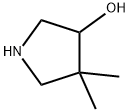 4,4-dimethylpyrrolidin-3-ol Struktur