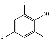 4-bromo-2,6-difluorobenzenethiol Struktur