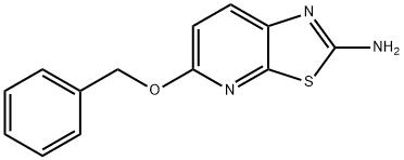 5-Benzyloxy-thiazolo[5,4-b]pyridin-2-ylamine Struktur