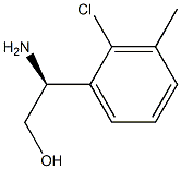 (2S)-2-AMINO-2-(2-CHLORO-3-METHYLPHENYL)ETHAN-1-OL Struktur