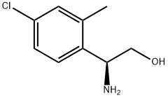 (2S)-2-AMINO-2-(4-CHLORO-2-METHYLPHENYL)ETHAN-1-OL Struktur