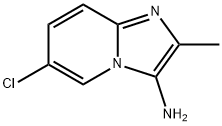 6-Chloro-2-methylimidazo[1,2-a]pyridin-3-amine Struktur