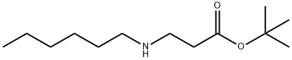 tert-butyl 3-(hexylamino)propanoate Struktur