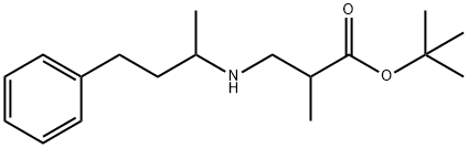 tert-butyl 2-methyl-3-[(4-phenylbutan-2-yl)amino]propanoate Struktur