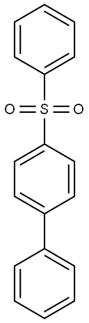 1,1'-Biphenyl, 4-(phenylsulfonyl)- Struktur