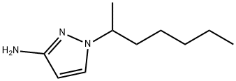 1-(heptan-2-yl)-1H-pyrazol-3-amine Struktur