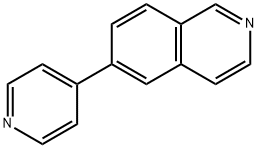 Isoquinoline, 6-(4-pyridinyl)- Struktur