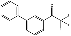 1-([1,1-BIPHENYL]-3-YL)-2,2,2-TRIFLUOROETHANONE Struktur