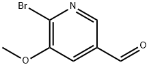 6-BROMO-5-METHOXYNICOTINALDEHYDE Struktur