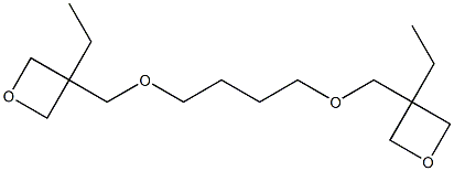 Oxetane, 3,3'-[1,4-butanediylbis(oxymethylene)]bis[3-ethyl- Struktur