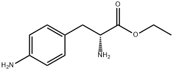 4-amino- D-Phenylalanine, ethyl ester Struktur