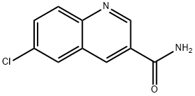 6-Chloroquinoline-3-carboxamide Struktur