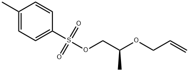 Toluene-4-sulfonic acid (S)-2-allyloxy-propyl ester Struktur