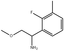 1-(2-fluoro-3-methylphenyl)-2-methoxyethanamine Struktur