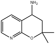 2,2-DIMETHYL-3,4-DIHYDRO-2H-PYRANO[2,3-B]PYRIDIN-4-AMINE Struktur