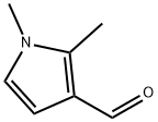 1,2-dimethylpyrrole-3-carbaldehyde Struktur