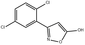 3-(2,5-dichlorophenyl)-1,2-oxazol-5-ol Struktur