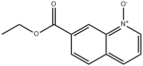 ethyl 1-oxidoquinolin-1-ium-7-carboxylate Struktur